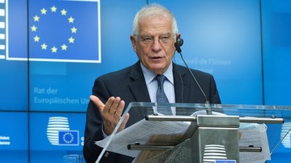 El alto representante de la UE para la Política Exterior, Josep Borrell (Olivier Hoslet/Pool via REUTERS)