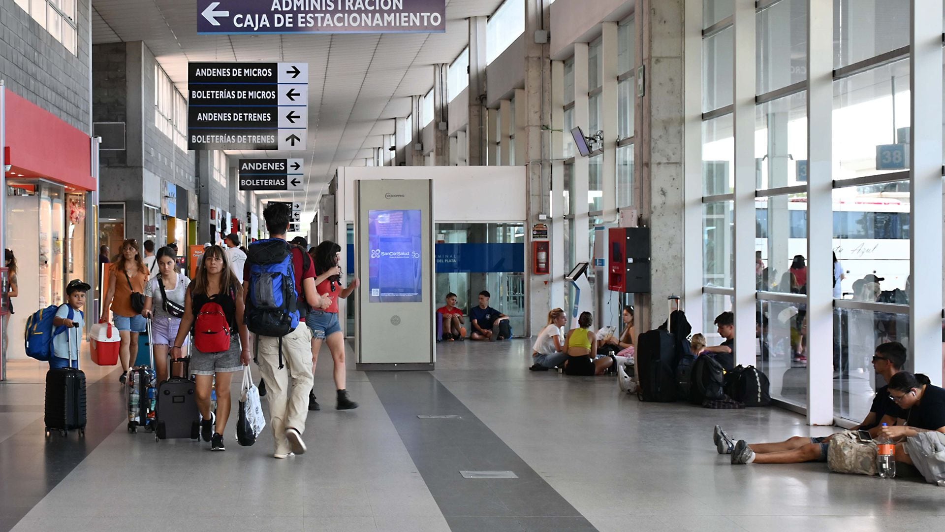 terminal de colectivos micros mar del plata