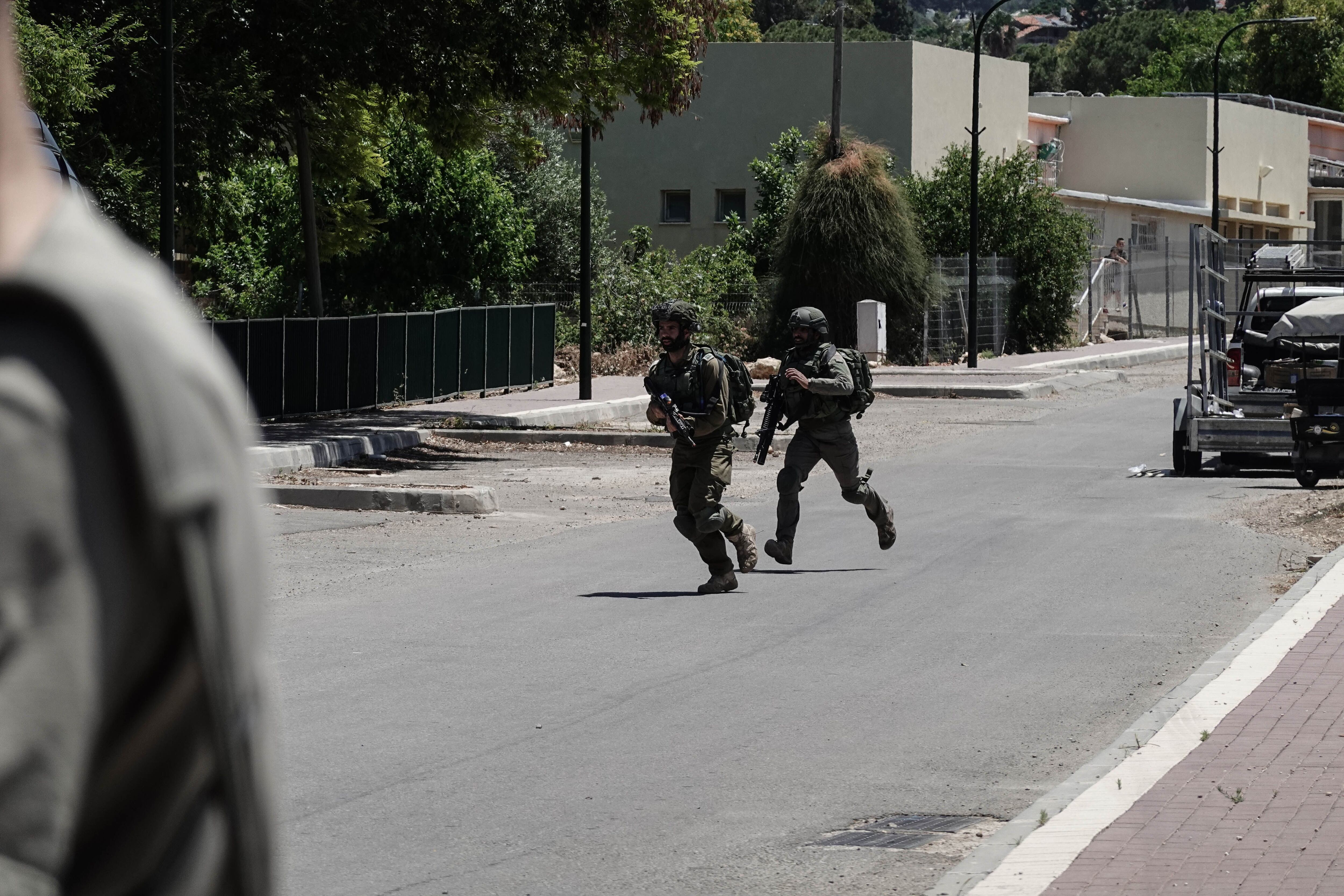 Las Fuerzas de Defensa de Israel abatieron a 400 militantes palestinos en territorios cercanos a la Franja de Gaza. (Europa Press/Contacto/Nir Alon)
