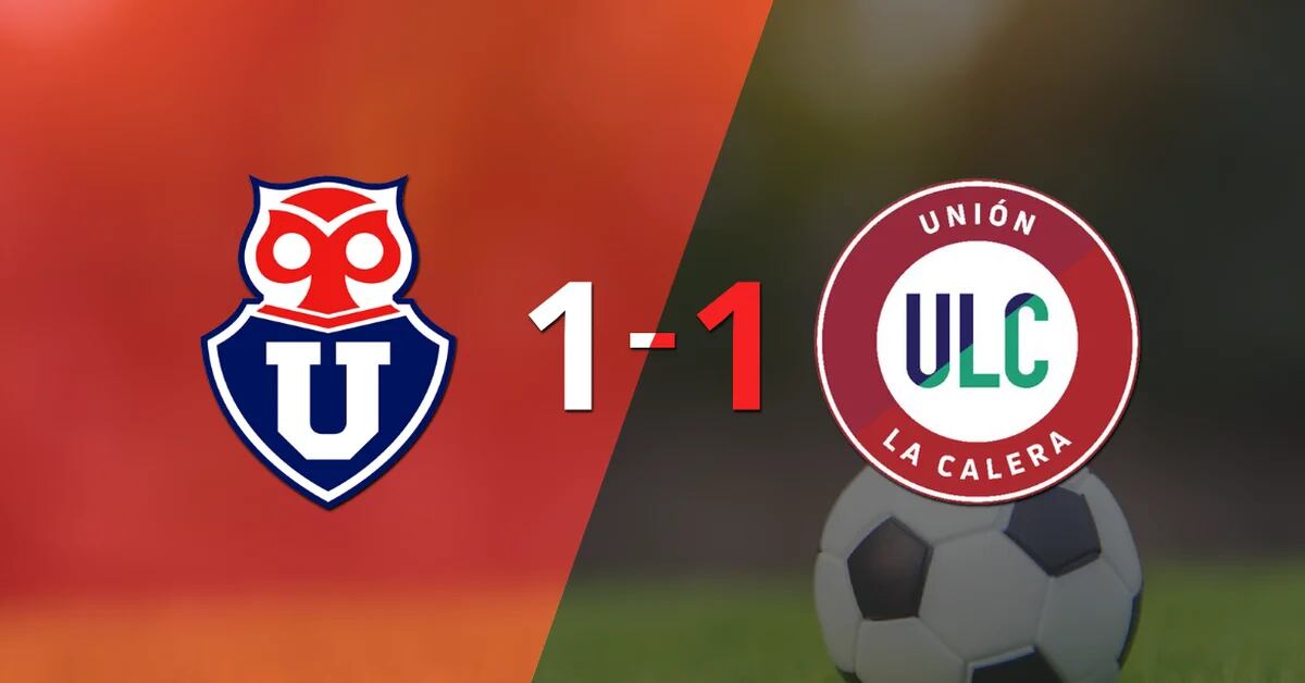 Universidad de Chile and U. La Calera share the points and draw 1-1