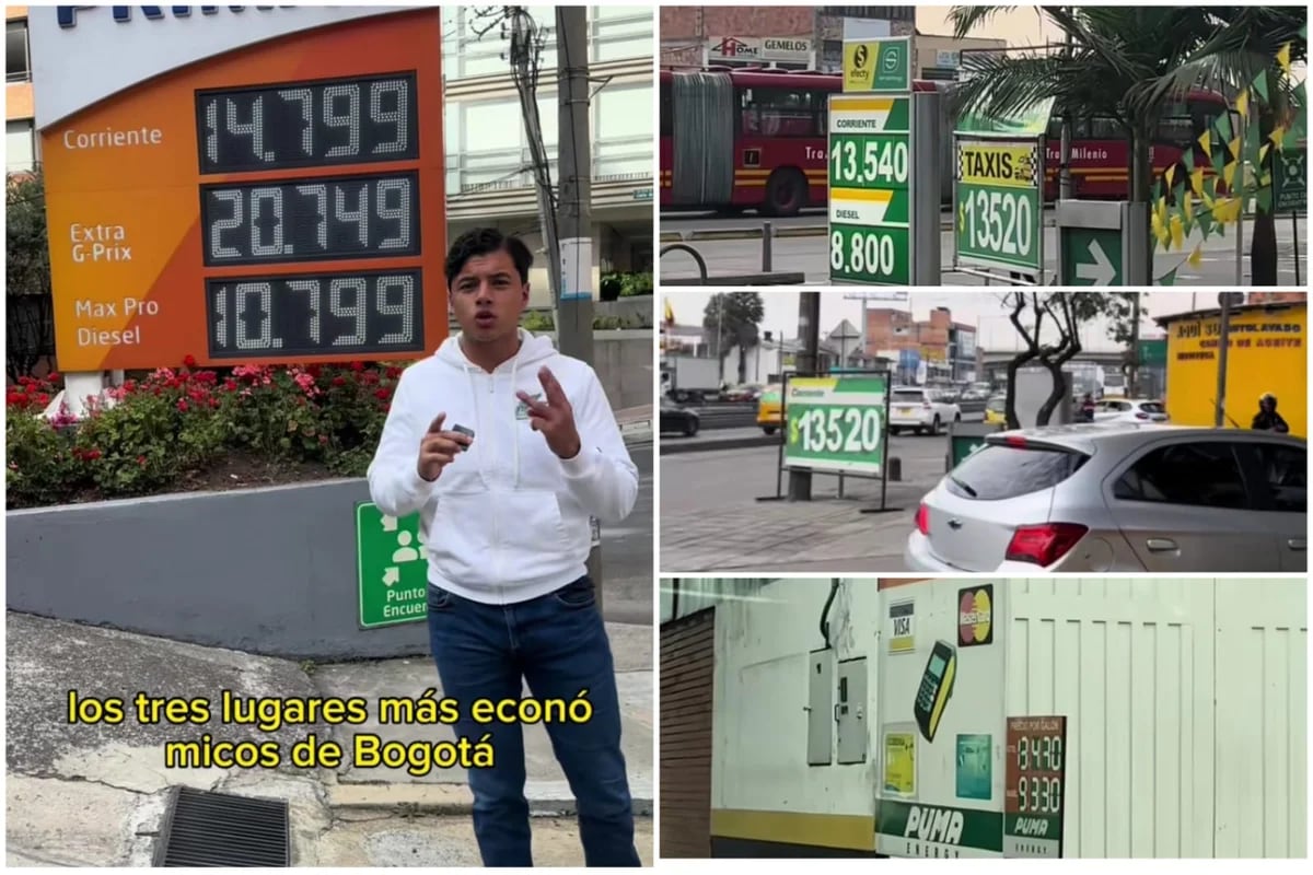 Bombas de gasolina baratas en Bogotá : Estas son las estaciones