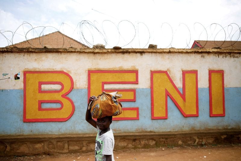 Un nuevo caso de Ébola fue confirmado en la ciudad de Beni, en el este de la República Democrática del Congo, días atrás (REUTERS/Baz Ratner)