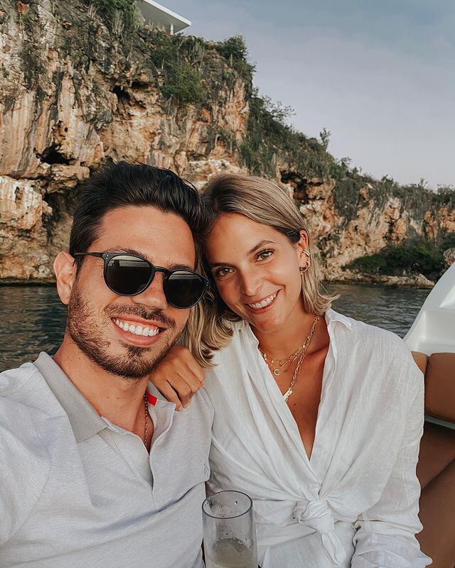 Carolina Braedt y Bruno Vega iniciaron su romance en el 2013.