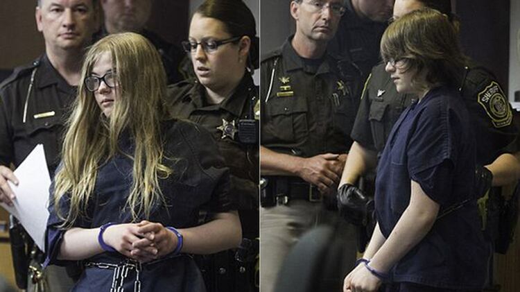 Anissa Weier y Morgan Geyser fueron condenadas a 25 y 40 años en un instituto psiquiátrico por el intento de homicidio de su amiga