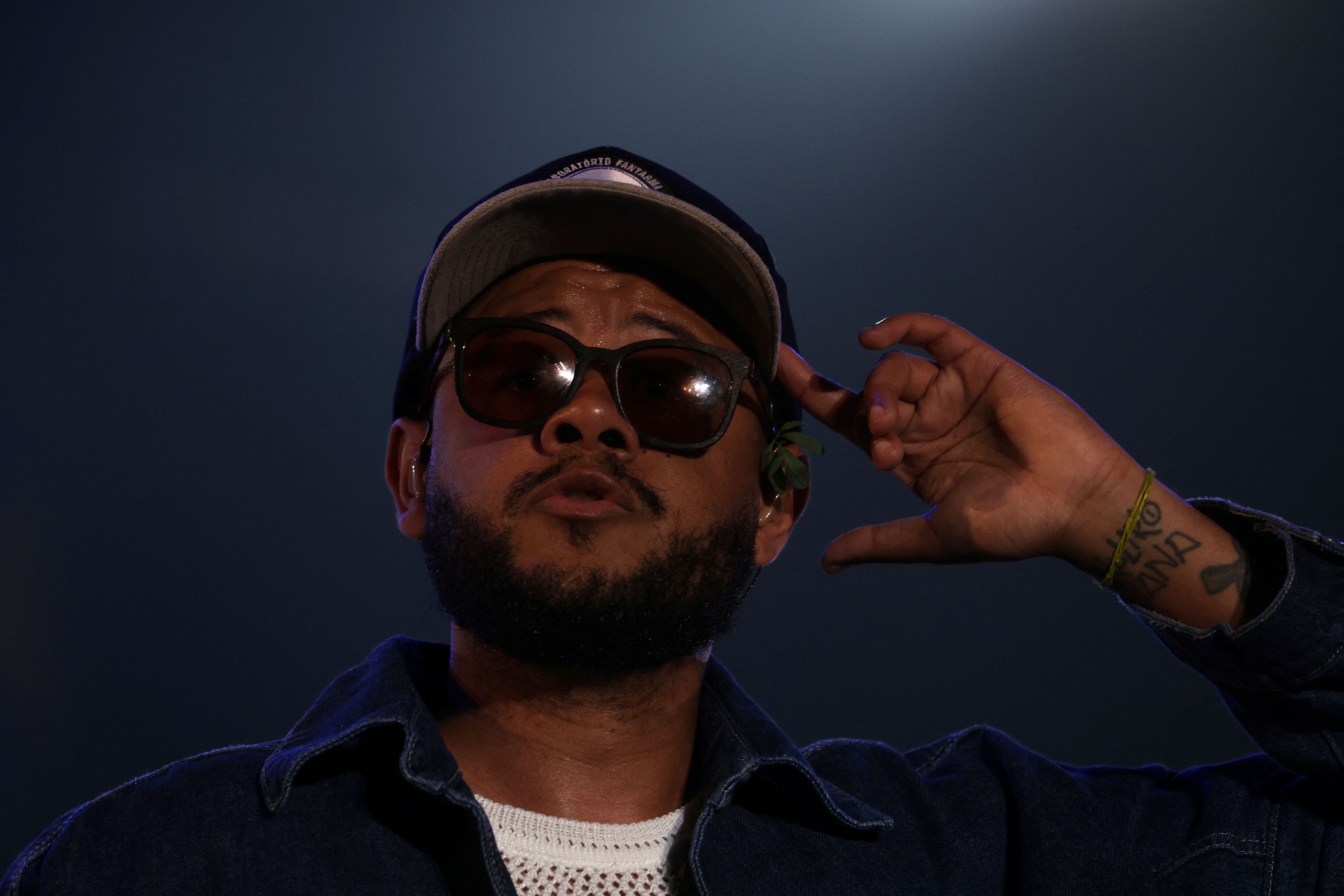 El rappero brasieño Emicida (REUTERS/Pilar Olivares)