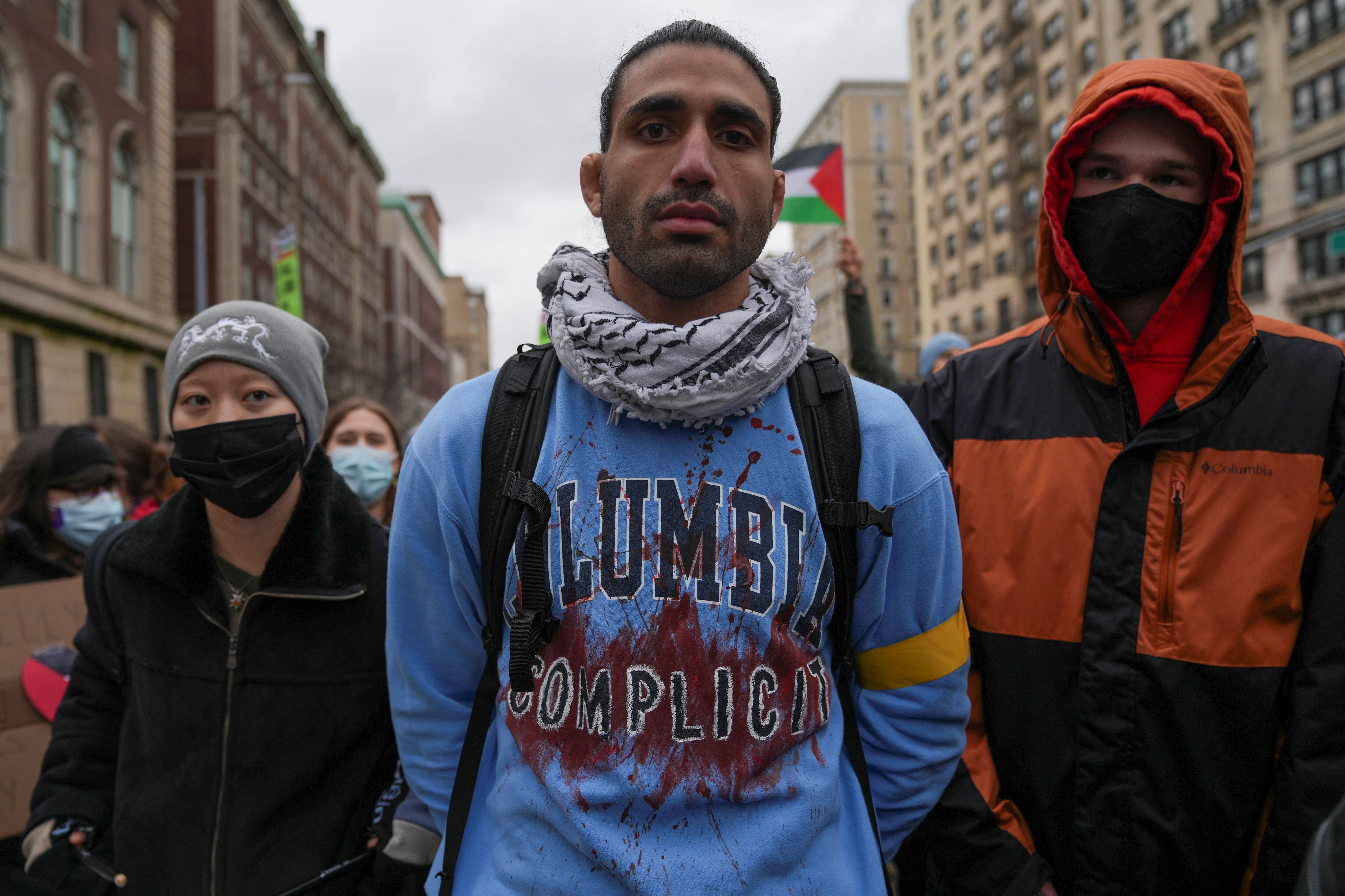 Columbia es una de las universidades donde los jóvenes han organizado protestas pro Palestina (REUTERS)