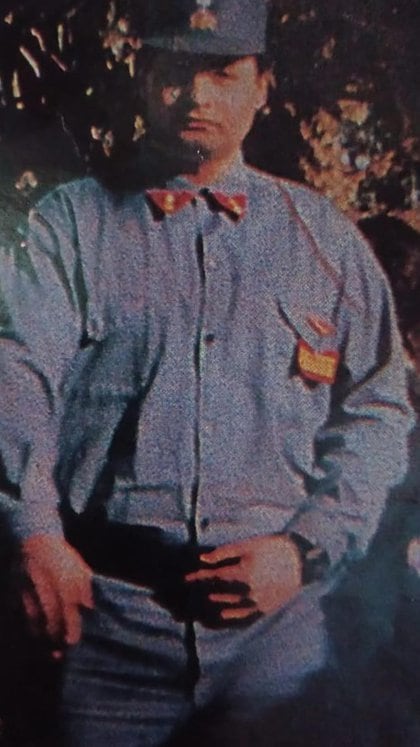 Gerardo Vera, el comandante del Cuerpo de Bomberos de Puerto Madryn en 1994. El 21 de enero no estaba en la ciudad. Regresó para ver desde el aire los cuerpos de sus subalternos. Fue relevado