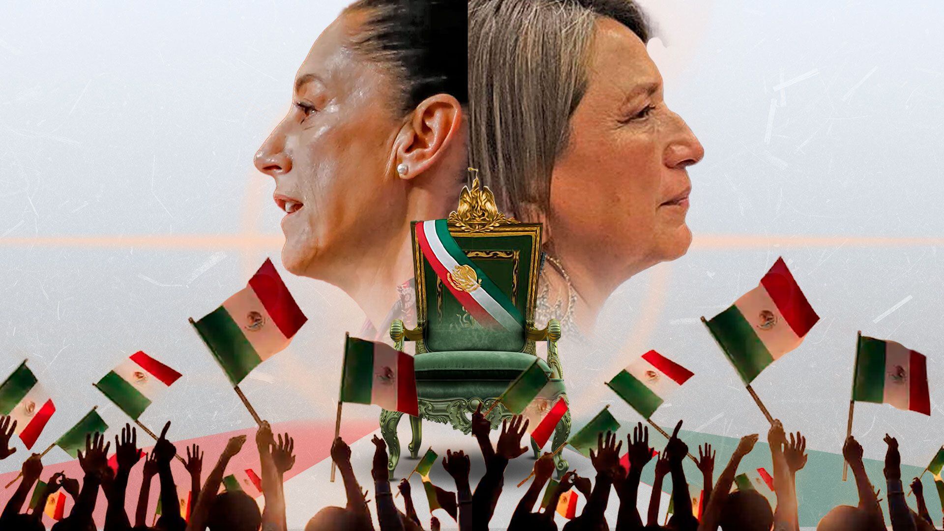 Claudia Sheinbaum-Xóchitl Gálvez-Elecciones 2024-Especial-México-19 de diciembre