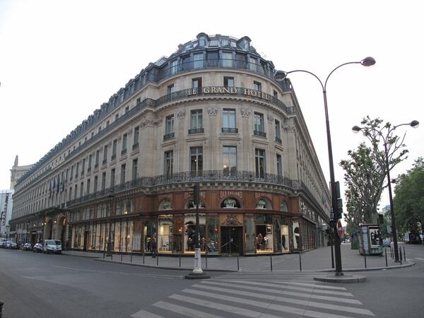 El Grand-Hotel, en el barrio de la Opera, en París, donde residía Mata Hari y donde frecuentaba a políticos, diplomáticos y militares de alto rango