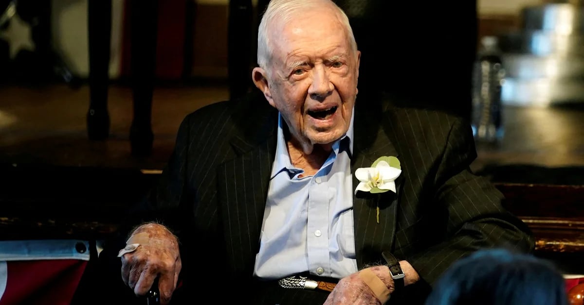 Jimmy Carter will receive palliative care at home: “He has decided to spend the time he has left with his family”