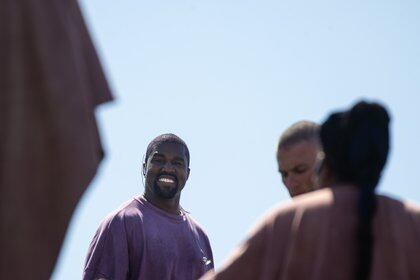 Kanye West en Coachella en abril de 2019 