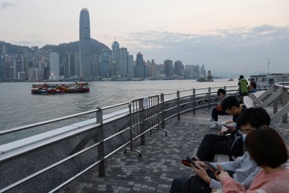 El distrito financiero de Hong Kong. REUTERS/Tyrone Siu