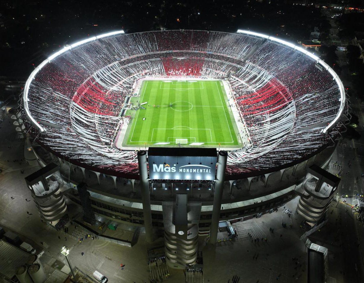 El Estadio Monumental repleto: una postal constante en cada partido de River Plate ante su gente (@RiverPlate)