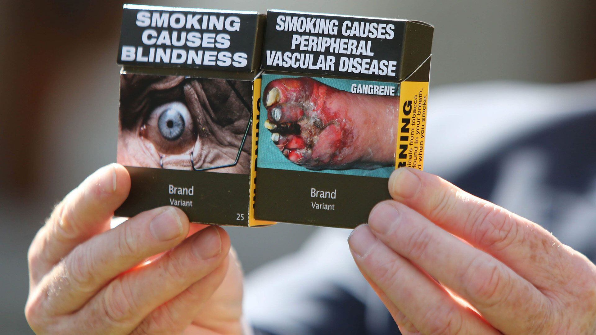 Etiquetado genérico cigarrillos en Australia