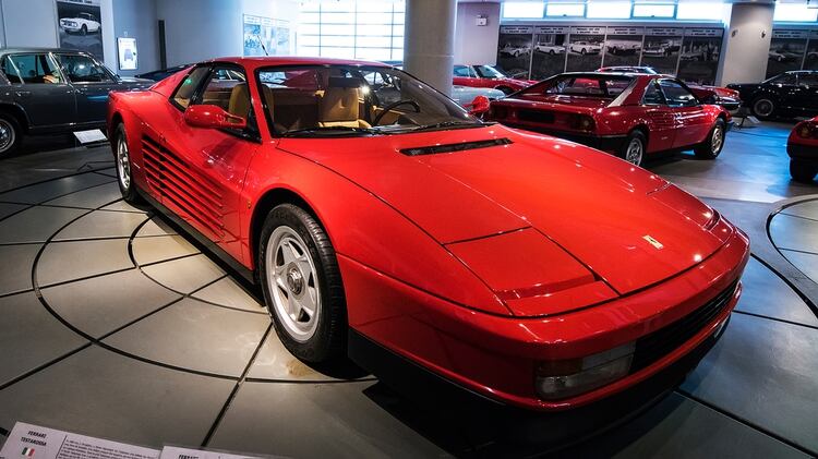 Jordan también tuvo una Testarossa roja y una 512 TR negra. (Shutterstock)