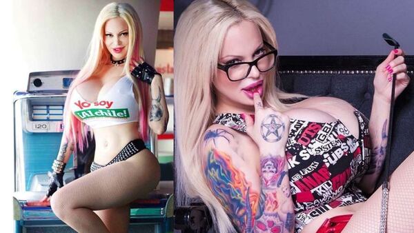 Sabrina Sabrok es argentina pero triunfÃ³ en MÃ©xico como modelo y actriz para adultos. (Fotos: Instagram SabrinaSabrokreal)