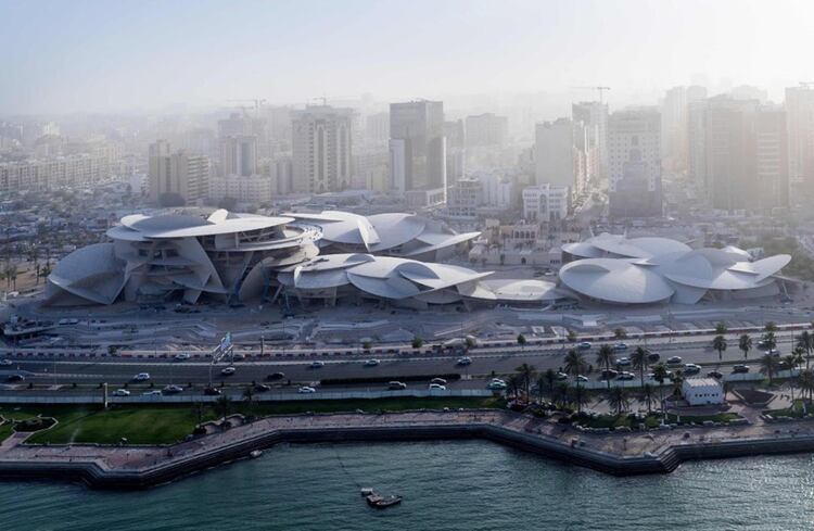 El nuevo Museo Nacional de Qatar (IWAAN BAAN/AFP)