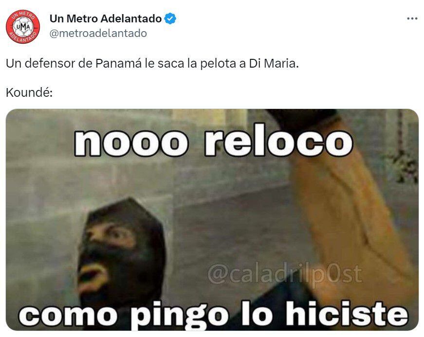 Los mejores memes en la victoria de la selección argentina ante Panamá