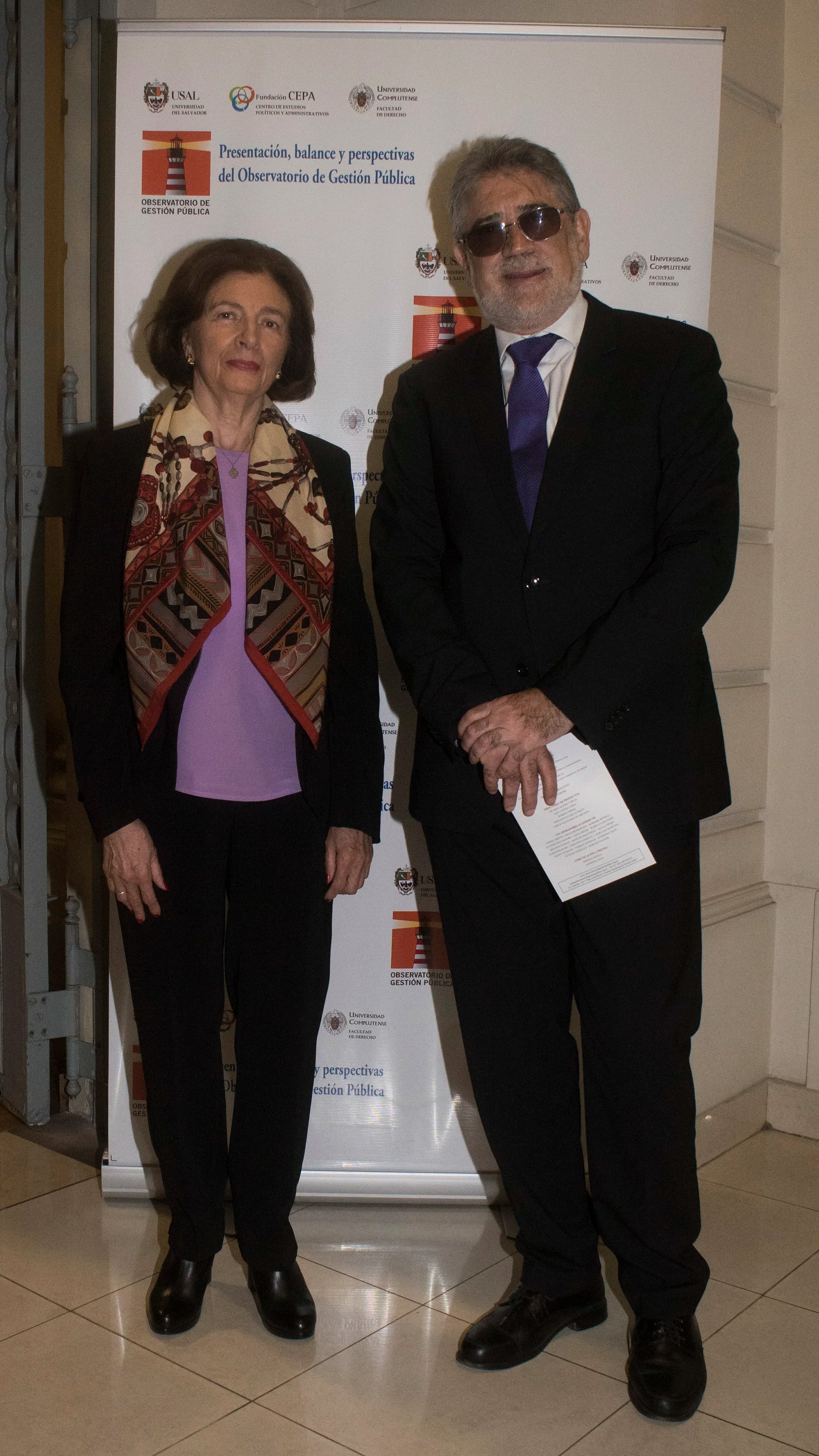 Dra Laura San Martino, presidenta Fundación CEPA, y el economista Enrique Szewach (Adrián Escandar)
