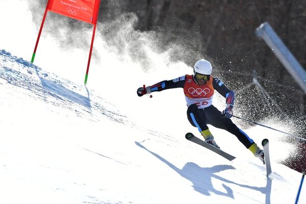 El esquiador sufrió la rotura del ligamento anterior cruzado de su rodilla derecha (Foto: AFP)