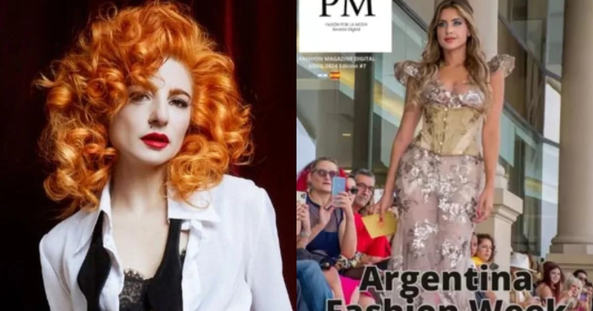 Milett Figueroa shines on the cover of an Argentine fashion magazine and is praised by a famous designer: “very professional”