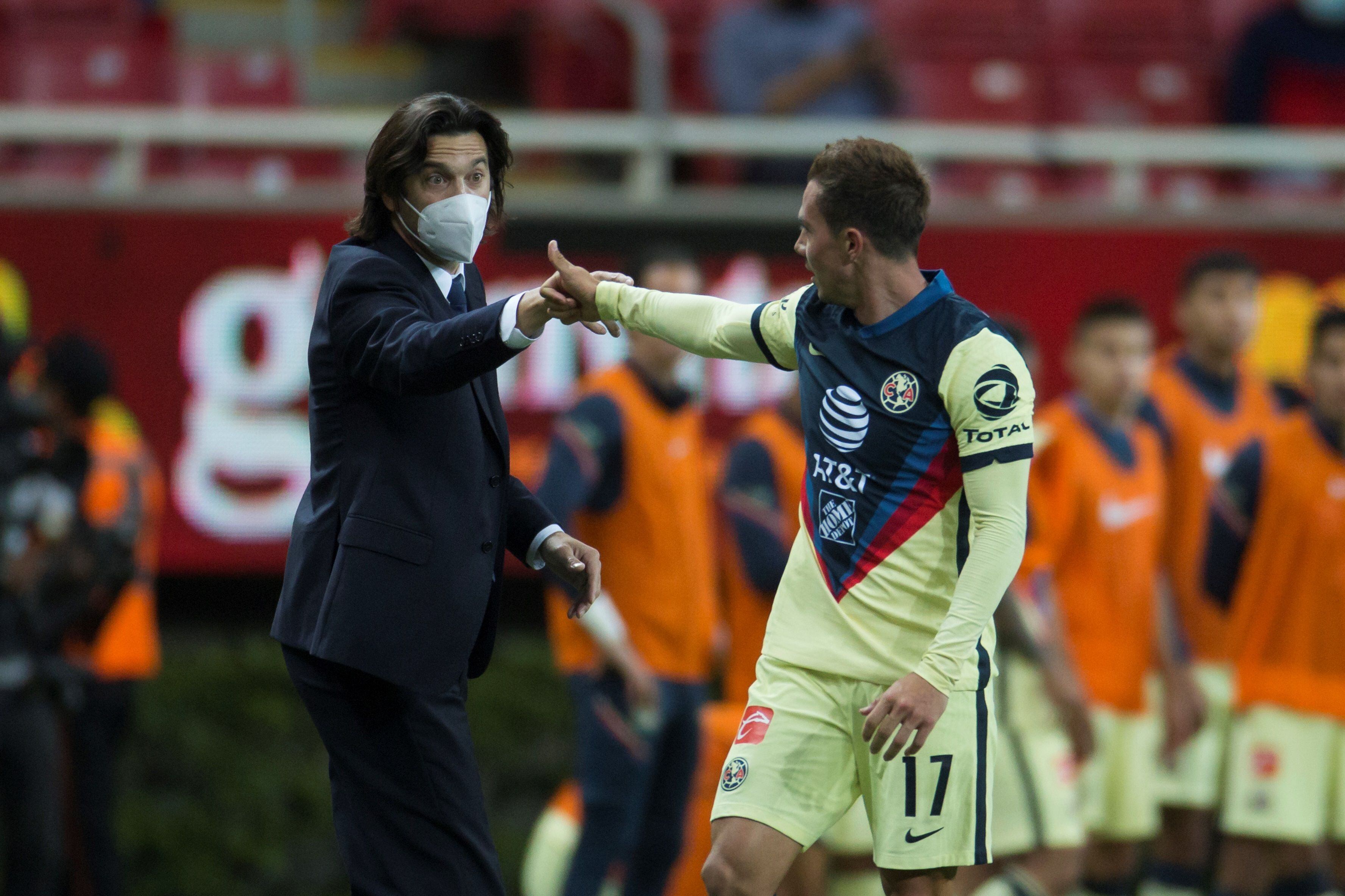 Santiago Solari dirige su segundo torneo frente al Club América, en el cual ha roto un récord de puntos. (Foto: EFE/ Francisco Guasco)