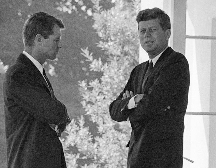 Bobby fue el jefe de la campaña presidencial de JFK y tuvo un rol escencial en la crisis de los misiles en Cuba