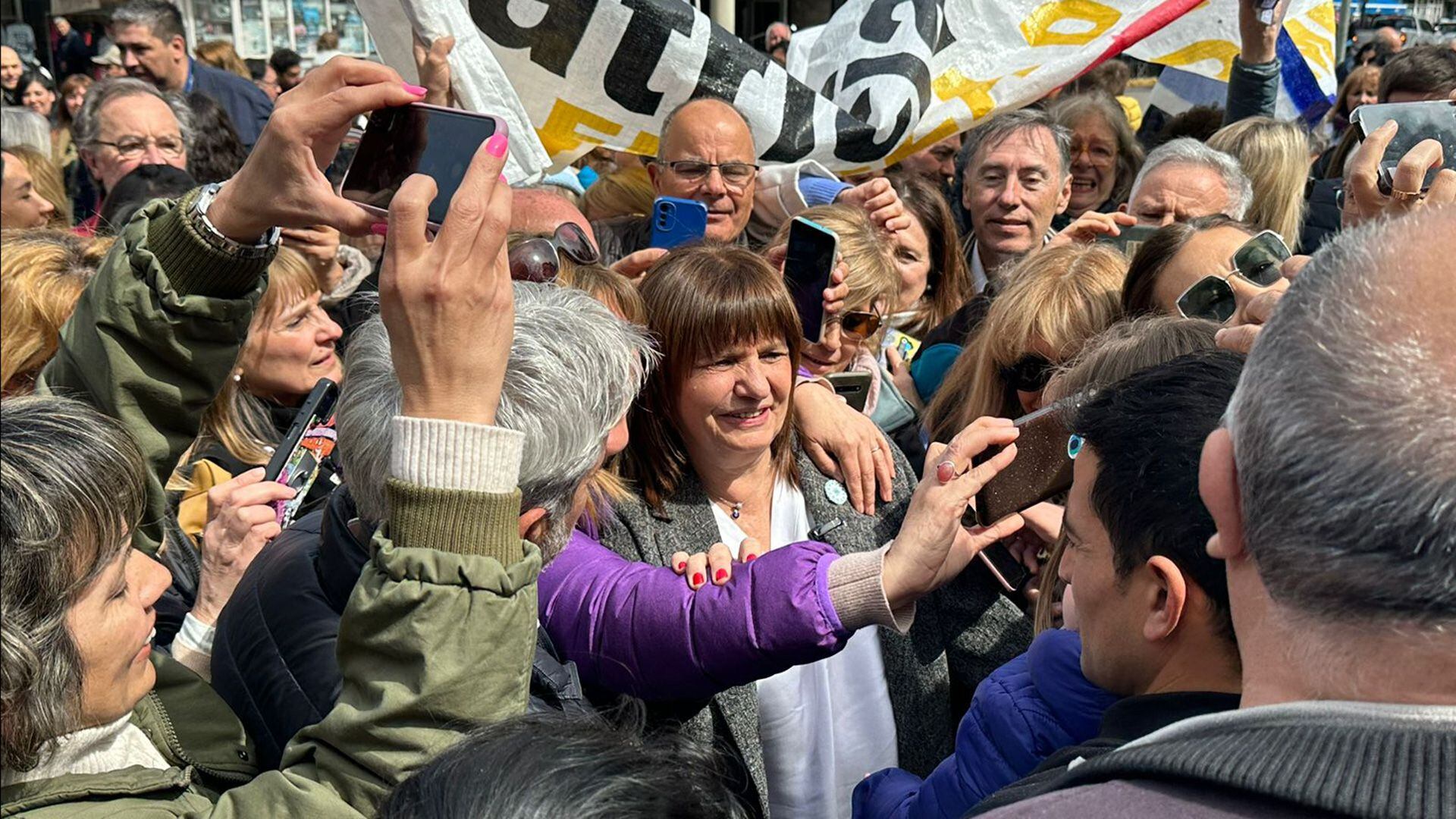 Patricia Bullrich en Río Cuarto Córdoba