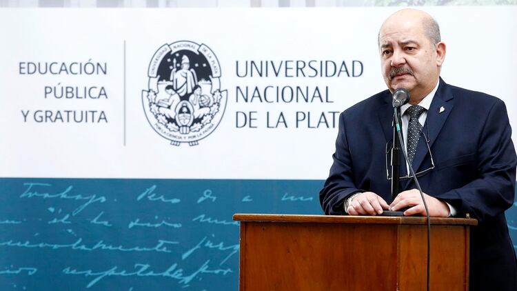 Fernando Tauber, rector de la Universidad Nacional de La Plata