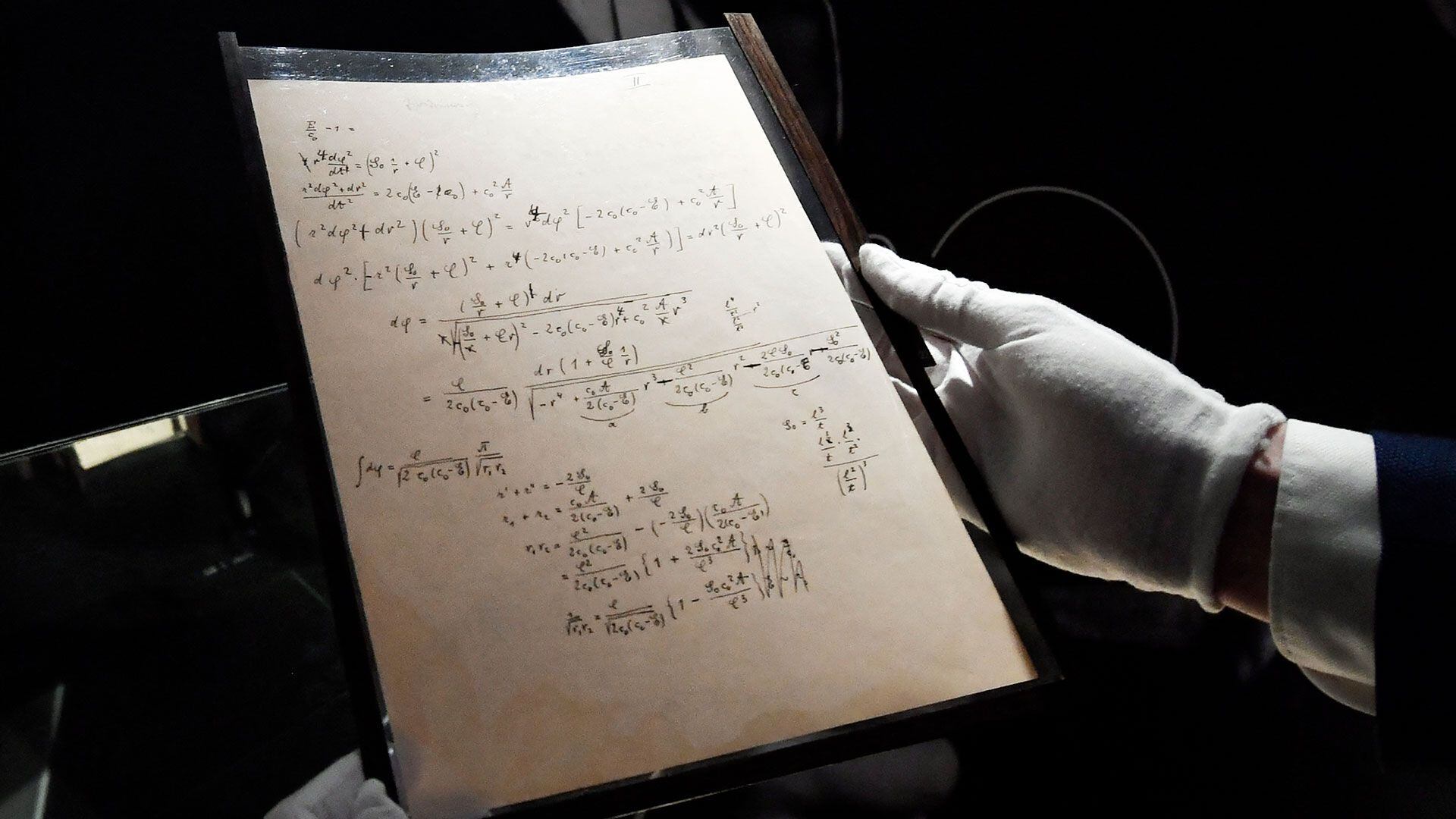 manuscrito de einstein subastado