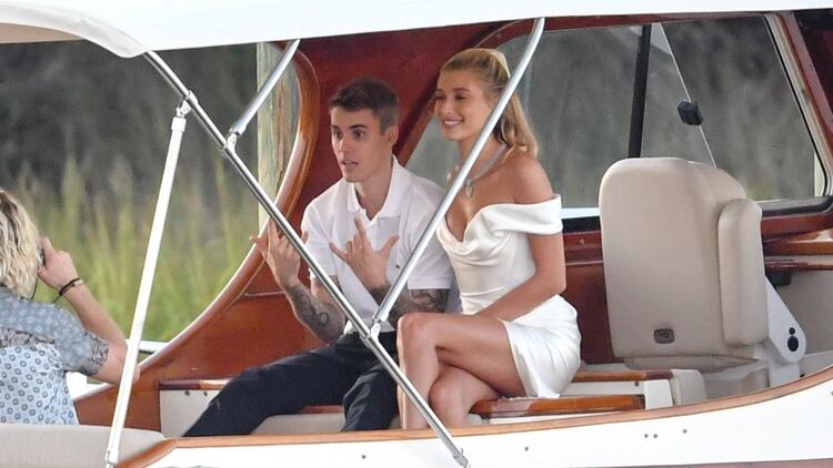 La pareja se nota alegre y cariñosa (Foto: The Grosby Group) 