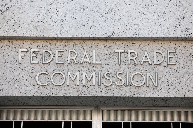 Letrero en la sede de la Comisión Federal de Comercio en Washington, D.C., EEUU. REUTERS/Andrew Kelly/Foto de Archivo