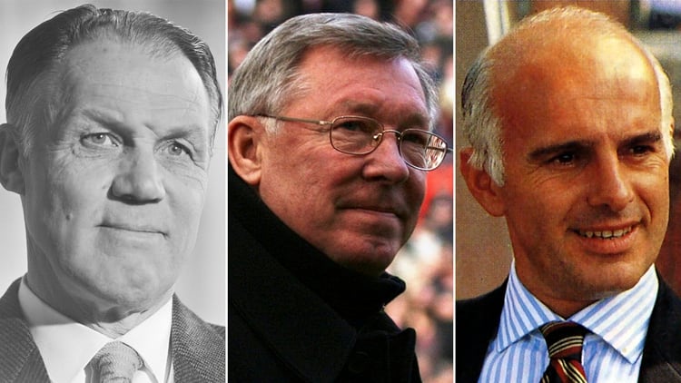 Rinus Michels, Alex Ferguson y Arrigo Sacchi, los tres mejores entrenadores de la historia para “France Football”