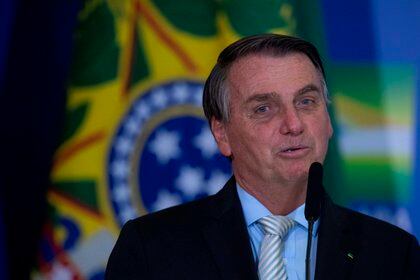 El presidente de Brasil, Jair Bolsonaro (EFE/ Joédson Alves/Archivo)
