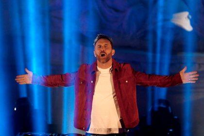 David Guetta en los MTV EMA's 2020 en Budapest, Hungría (Reuters)