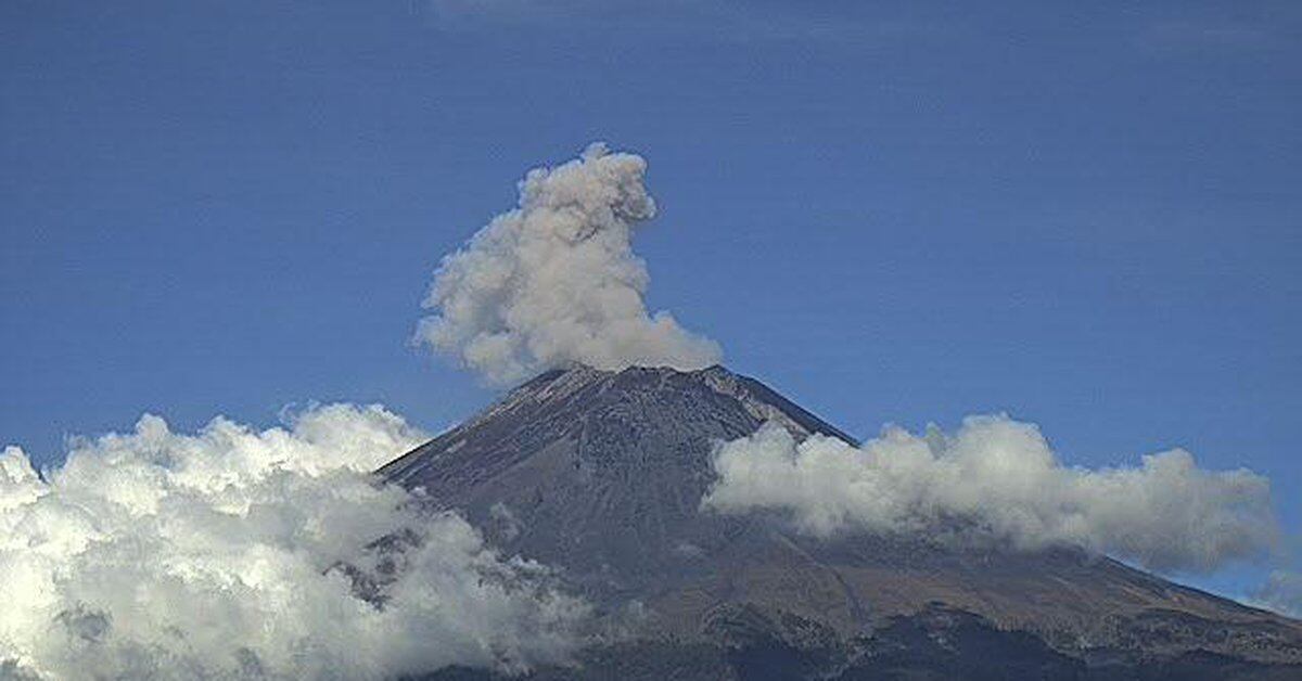 Estado del volcán Popocatépetl: hoy 4 de octubre se registraron 95 exhalaciones