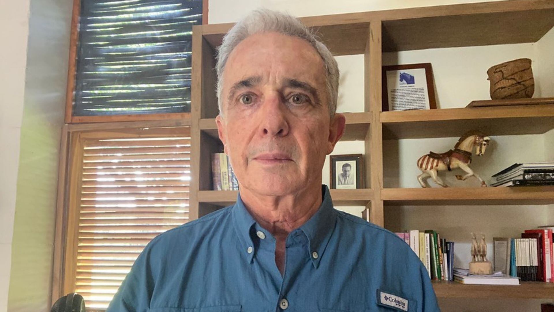 Álvaro Uribe ya había sido cobijado con casa por cárcel en 2020- crédito Colprensa 