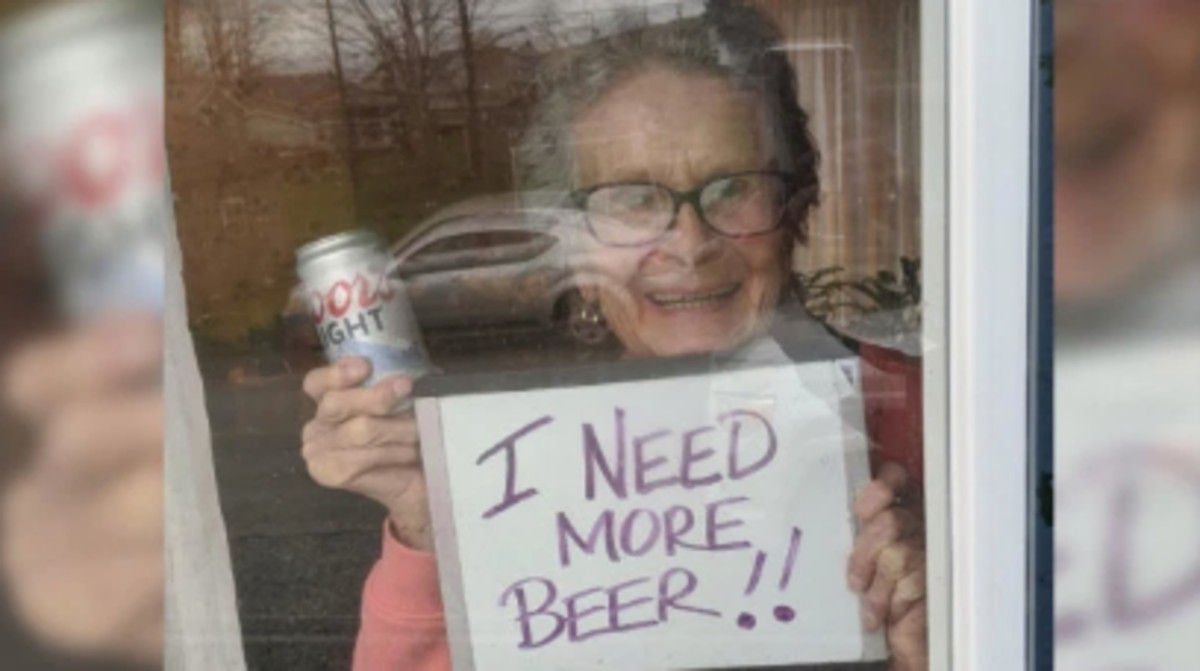 Cerveza para una abuela