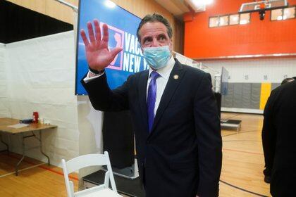 El gobernador de Nueva York, Andrew Cuomo. Foto: REUTERS/Carlo Allegri