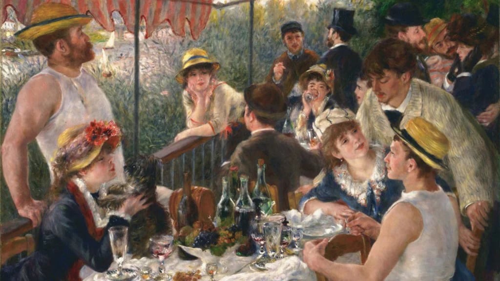“El almuerzo de los remeros” (1880-1881) de Renoir, uno de los cuadros emblemático del museo