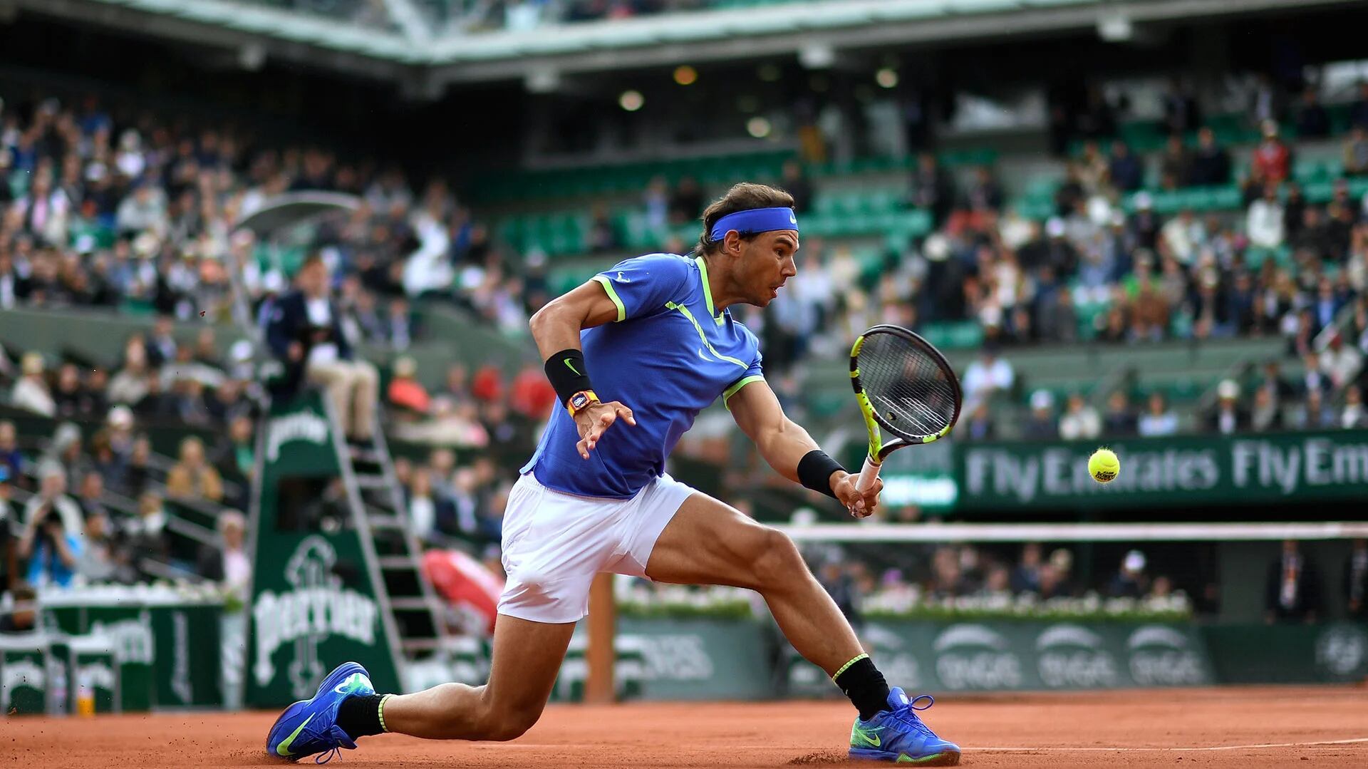 Rafa Nadal logró su pasaje a semifinales en 50 minutos por el retiro de Pablo Carreño (AFP)
