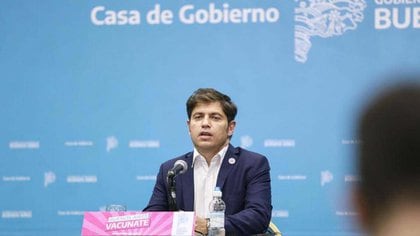 El gobernador de Buenos Aires, Axel Kicillof, esperaba una señal del gobierno porteño para consensuar medidas restrictivas 