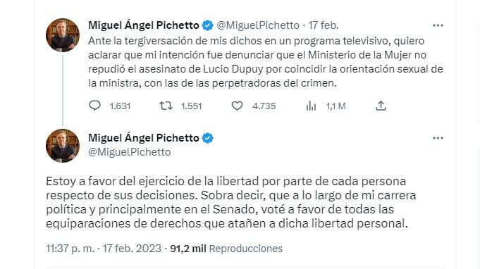 Miguel Ángel Pichetto Inadi