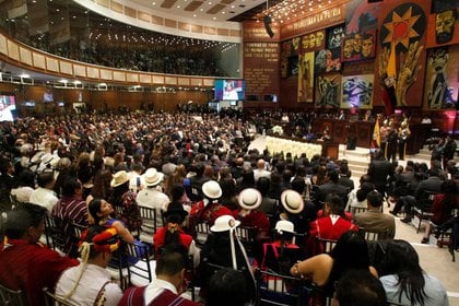 La Asamblea Nacional de Ecuador en Quito (Imagen de archivo. 24 de mayo de 2018. REUTERS/Daniel Tapia)