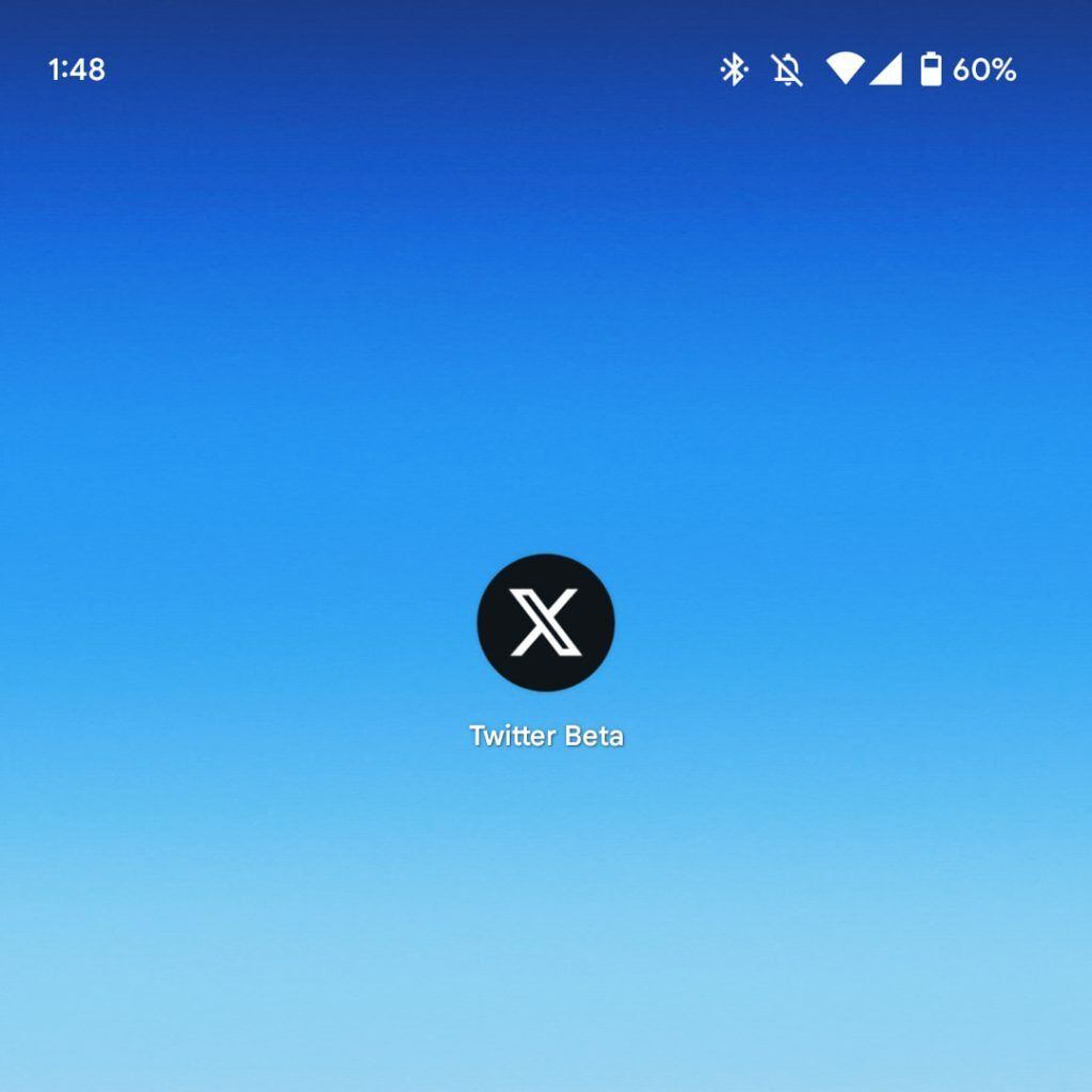 Twitter cambia su logo a X en la versión de prueba de la aplicación para Android. (9to5Google)