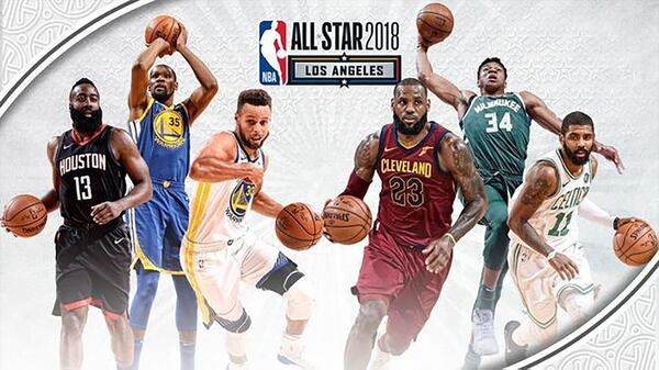 Las estrellas que participarán del All Star Game de la NBA del 2018 (Crédito: NBA)