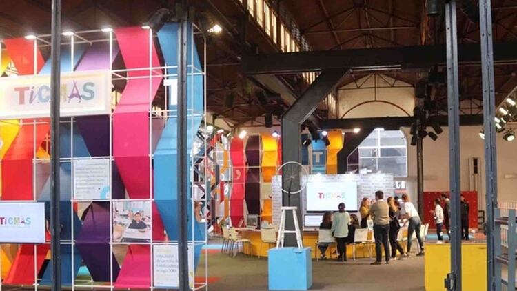 El stand de TICMAS en la Feria del Libro