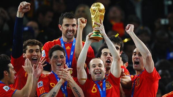 Iniesta fue el autor del gol en la final del Mundial 2010 (Getty Images)