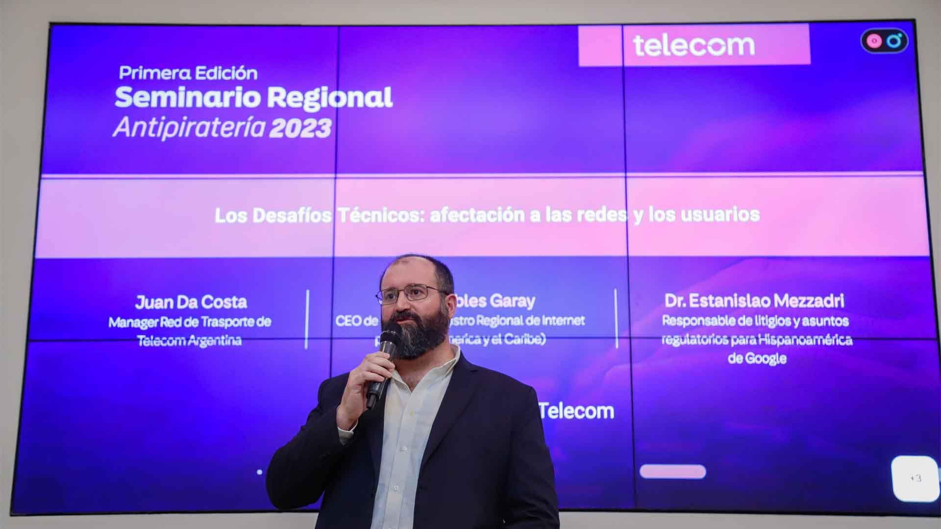 Estanislao Mezzadri explicó cómo trabaja Google para combatir la piratería (Telecom)