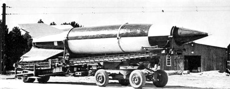 Cohete V2 (Foto: Imperial War Museum)